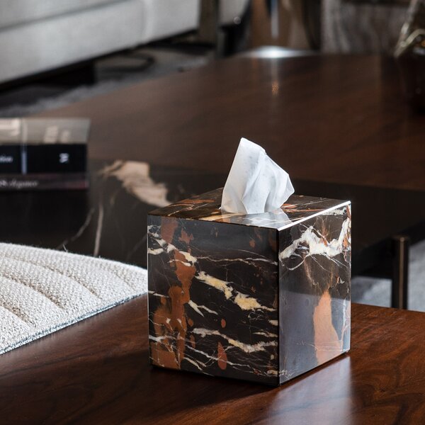 Royal Bee Design designové kryty papírových kapesníků Marble Square Tissue Box