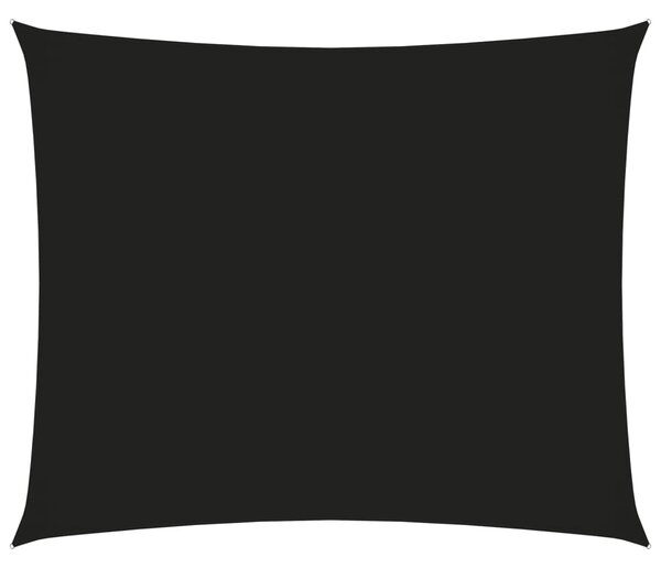 Stínící plachta oxfordská látka obdélníková 2 x 3 m černá