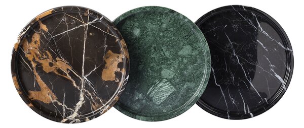 Royal Bee Design designové podnosy Marble Round Tray
