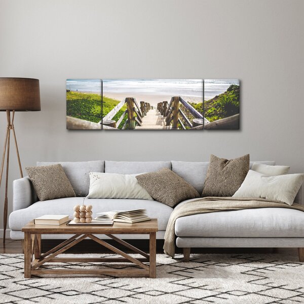 Obraz - Vstup na pláž (170x50 cm)