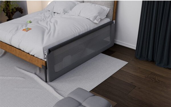 Bezpečnostní zábrana na postel Cover 30 šedá 200 cm