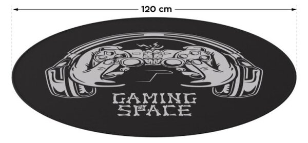 Podložka pod židli FloorMat 6.0 černá / šedá