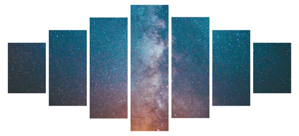 Obraz - Mléčná dráha (210x100 cm)
