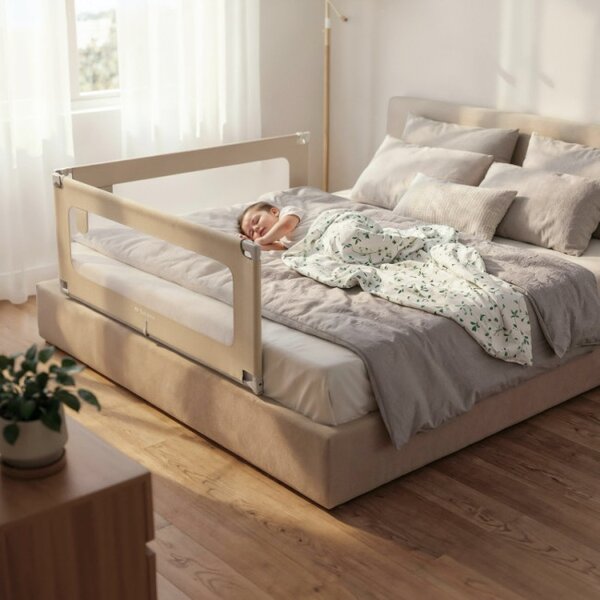 Bezpečnostní zábrana na postel Cover 40 béžová 200 cm