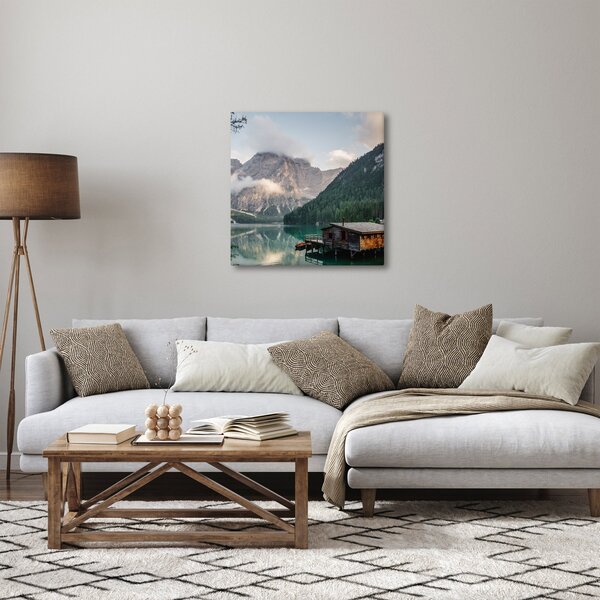 Obraz - Lake Prags (30x30 cm)