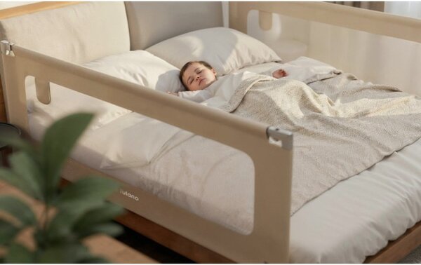 Bezpečnostní zábrana na postel Cover 40 béžová 200 cm