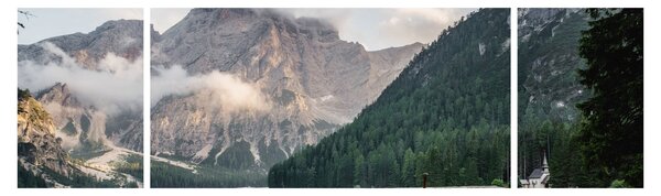 Obraz - Lake Prags (170x50 cm)