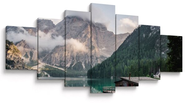 Obraz - Lake Prags (210x100 cm)