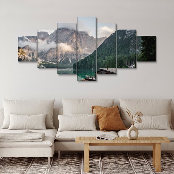 Obraz - Lake Prags (210x100 cm)
