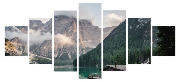 Obraz - Lake Prags (210x100 cm)