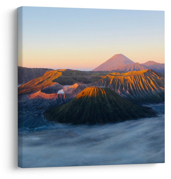 Obraz hory Bromo v Indonésii (30x30 cm)