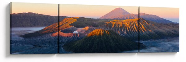 Obraz hory Bromo v Indonésii (170x50 cm)
