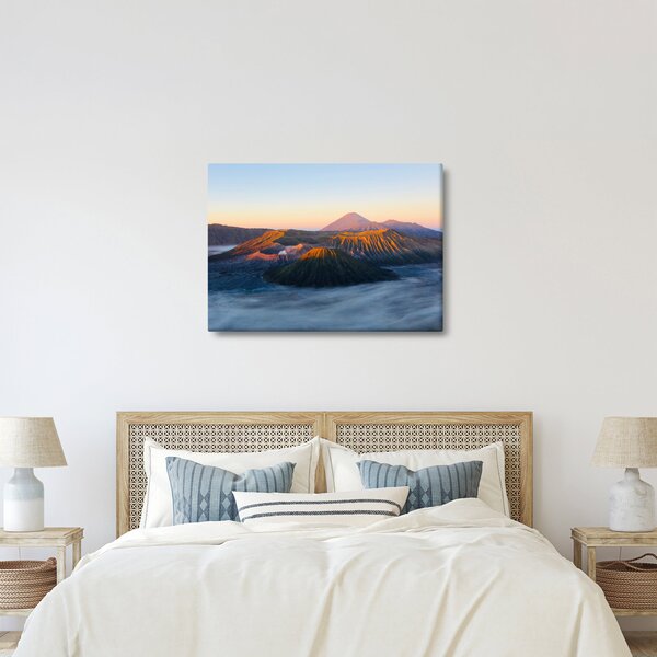 Obraz hory Bromo v Indonésii (70x50 cm)