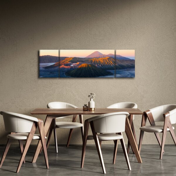 Obraz hory Bromo v Indonésii (170x50 cm)