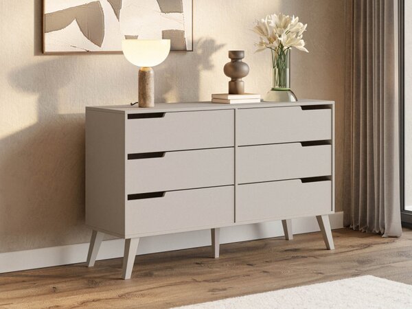 Komoda Kodiz 6S, Barva: kašmír 5903211480676