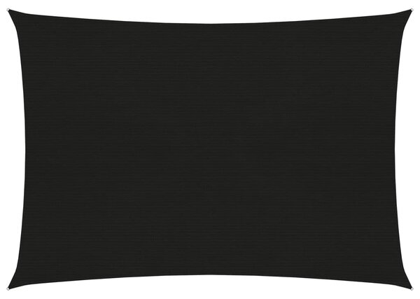 Stínící plachta 160 g/m² černá 2,5 x 3,5 m HDPE