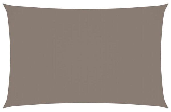 Stínící plachta oxfordská látka obdélníková 3 x 6 m taupe
