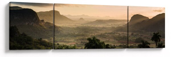 Obraz - Kubánské vrcholky (170x50 cm)