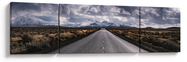 Obraz cesty v poušti (170x50 cm)