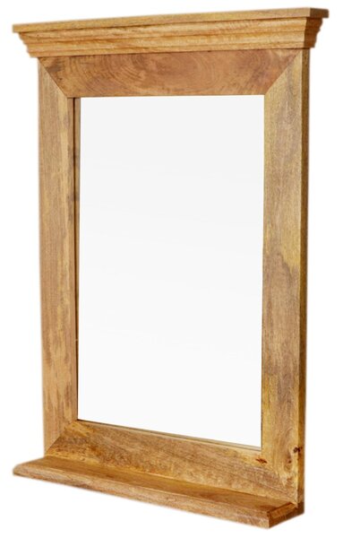 Zrcadlo Guru 70x90 z masivu mango
