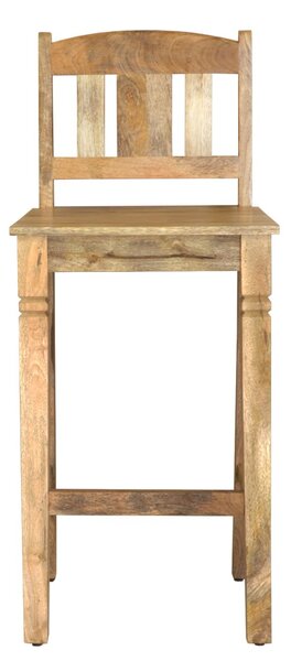 Barová židle 45x105x45 Guru z masivu mango