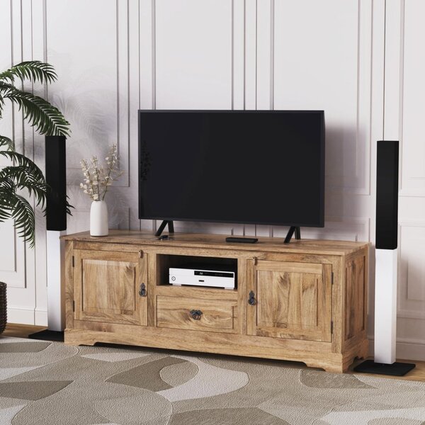 TV stolek Guru 160x60x45 z masivu mango