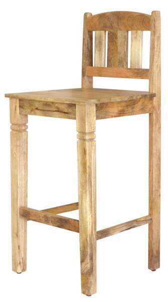 Barová židle 45x105x45 Guru z masivu mango