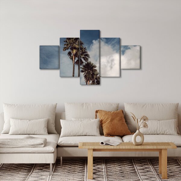 Obraz - Palmové drama (125x70 cm)