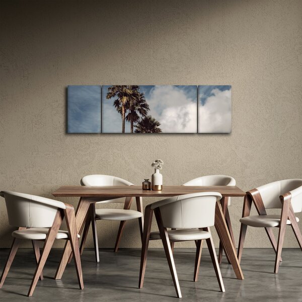 Obraz - Palmové drama (170x50 cm)