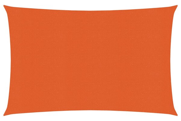 Stínící plachta 160 g/m² oranžová 2,5 x 4 m HDPE