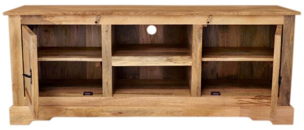 TV stolek Guru 150x60x45 z masivu mango