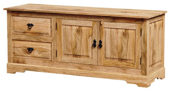TV stolek 140x60x45 Guru z masivu mango