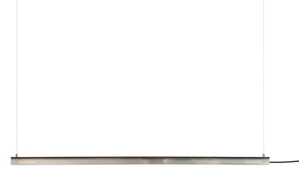 GEJST závěsné světlo Radent, černé, délka 138 cm, G13 LED, Černá, Obývací pokoj / jídelna, kov
