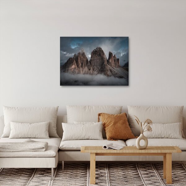 Obraz - Tři Zuby, Italské Dolomity (70x50 cm)