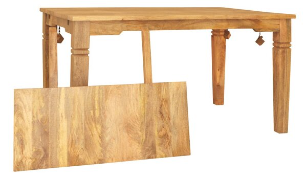 Rozkládací jídelní stůl Guru 140/220x90 z masivu mango