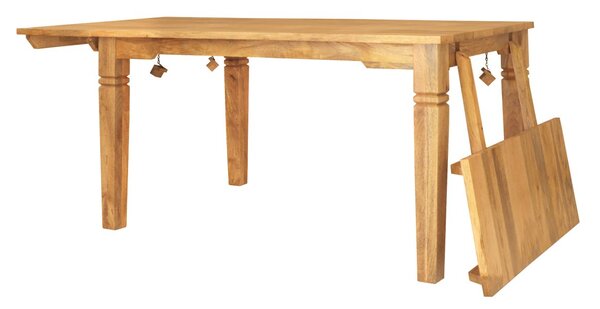 Rozkládací jídelní stůl Guru 140/220x90 z masivu mango