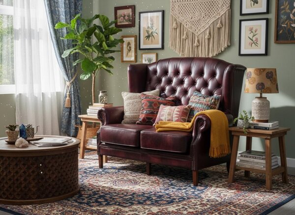 Pohovka Chesterfield Harold 2M