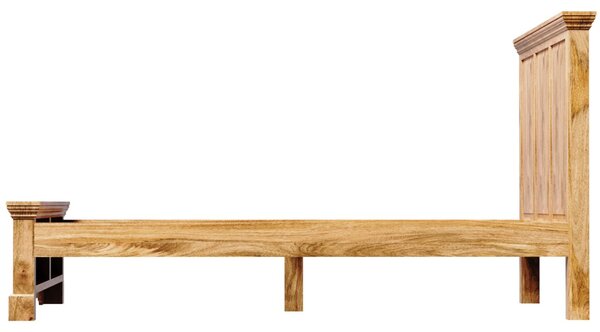 Postel Guru 160x200 z masivu mango