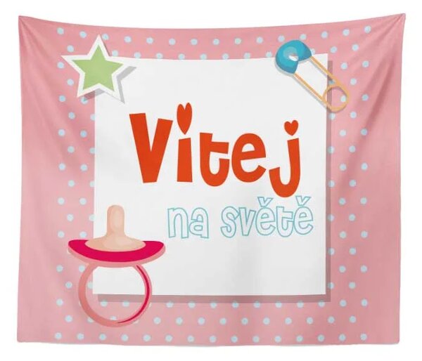 Sablio Deka Vítej na světě 3: 150x120 cm