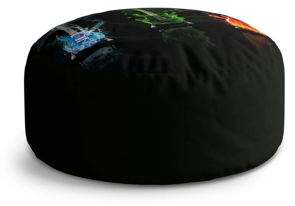 Sablio Taburet Circle Kytary: 38x48 cm