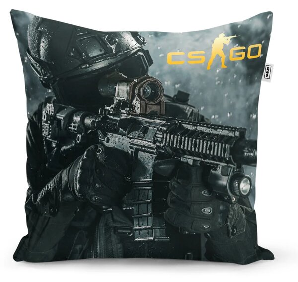 Sablio Polštář CS:GO Voják 1 - 40x40 cm