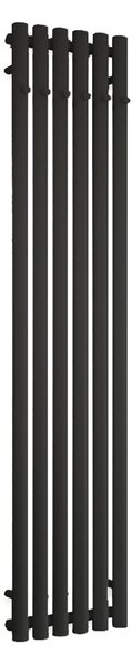 Oltens Stang koupelnový radiátor designově 150x31.5 cm černá mat 55022300