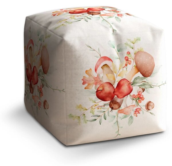 Sablio Taburet Cube Dary lesa - 40x40x40 cm