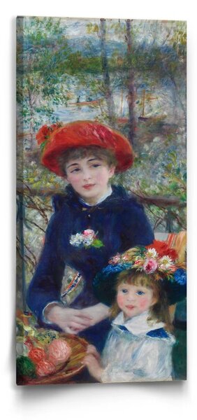 Sablio Obraz Dvě sestry (Na Terase) - Pierre-Auguste Renoir - 110x50 cm