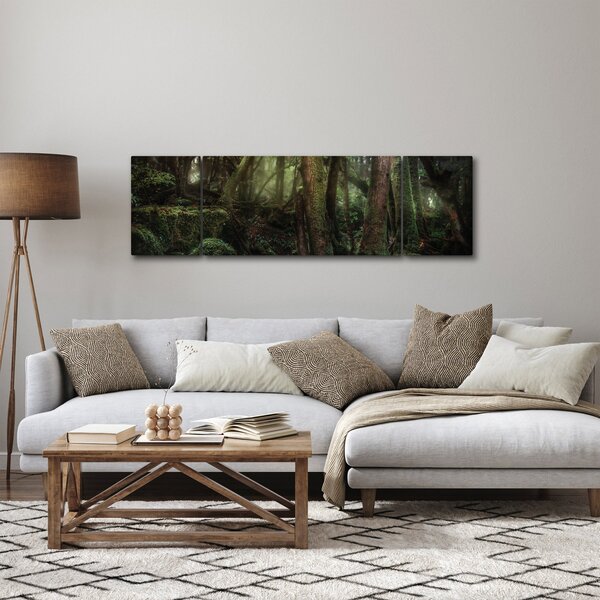 Obraz - Tajemný les (170x50 cm)