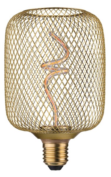 P 29260 Kovic Glow Standard 230V LED žárovka Zyl E27 4W 1800K stmívatelné mosaz - PAULMANN