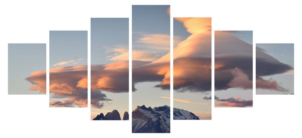 Obraz - Magické nebe (210x100 cm)
