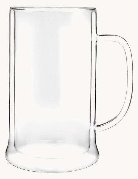 Sklenice na pivo's dvojitou stěnou Amo
