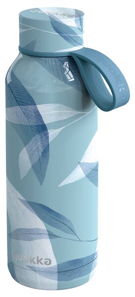 Nerezová termoláhev s poutkem Solid, 510ml, Quokka, blue wind