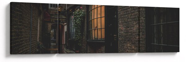 Obraz - Londýnská ulice (170x50 cm)